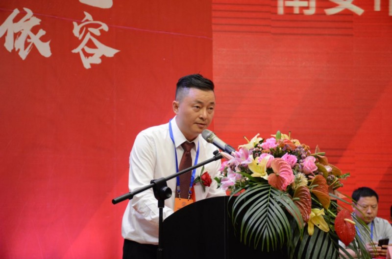 南安市石材機械輔料產業聯合會舉行成立大會,李群生當選會長