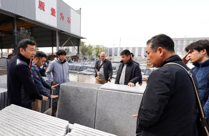 日本石材考察團蒞臨中部（麻城）石材循環經濟產業園考察交流！