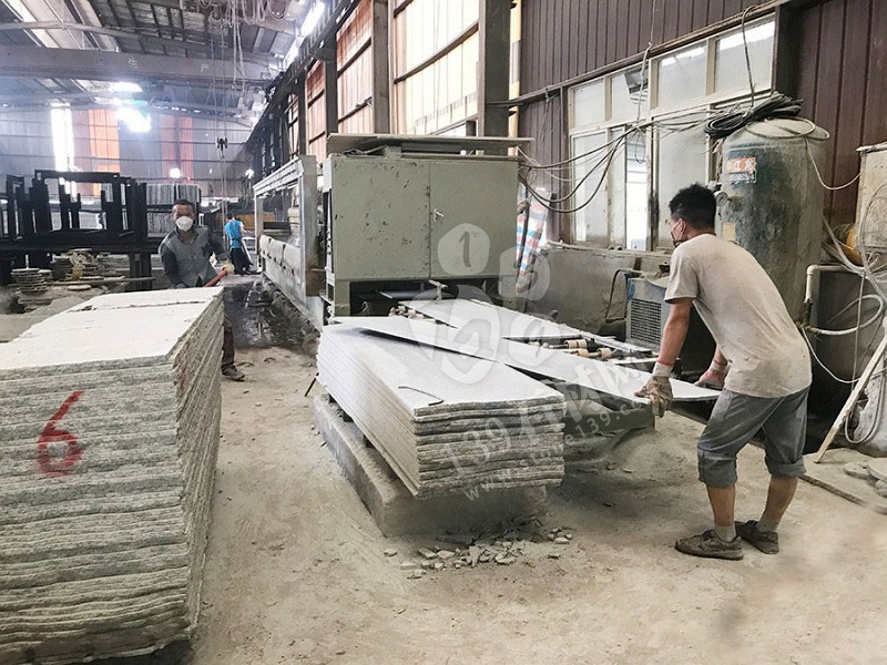 【鴻盛石業】河南梨花紅梨花白電解板染色板專業廠家