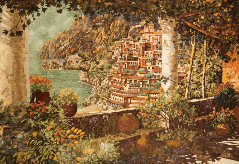 石材馬賽克的藝術魅力