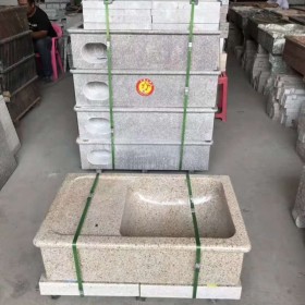 花崗巖洗衣池批發 石材一體洗衣池