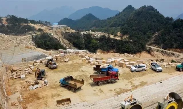 江西德興市石材產品及礦山展示