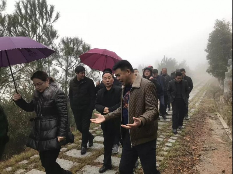 湖北大悟縣組織石材企業到福建富強石材取“綠色發展經”