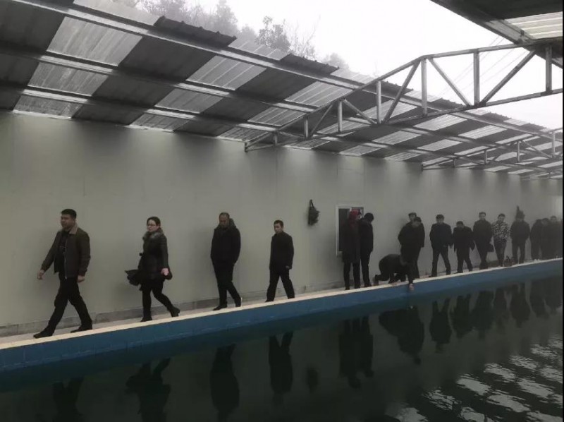 湖北大悟縣組織石材企業到福建富強石材取“綠色發展經”