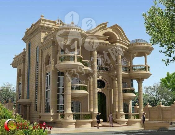 別墅門頭設計應用案例欣賞