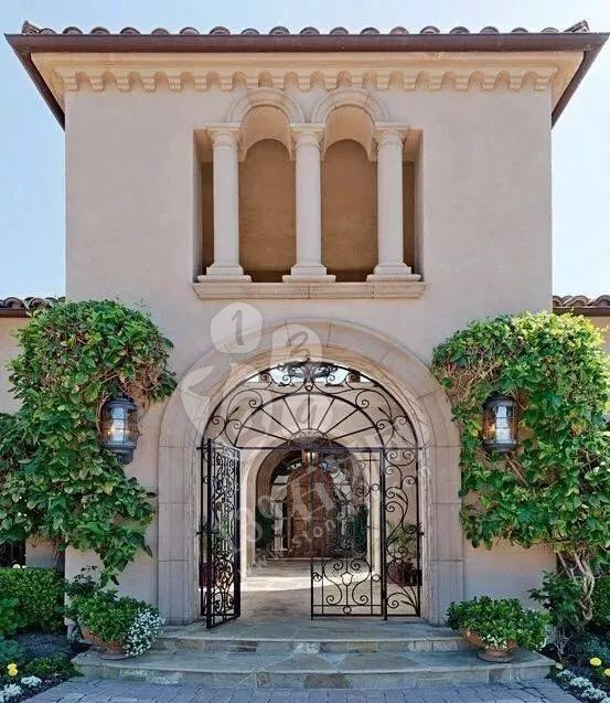 別墅門頭設計應用案例欣賞