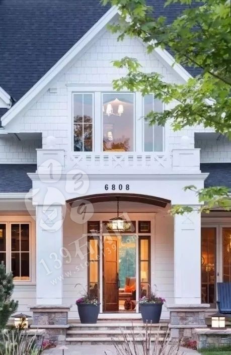 別墅門頭設計應用案例欣賞