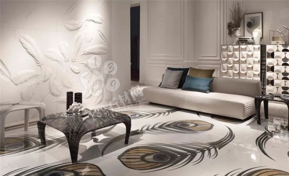 大理石裝飾自然又美麗，每一款都有它天然獨特的紋理