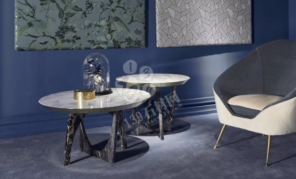 大理石裝飾自然又美麗，每一款都有它天然獨特的紋理