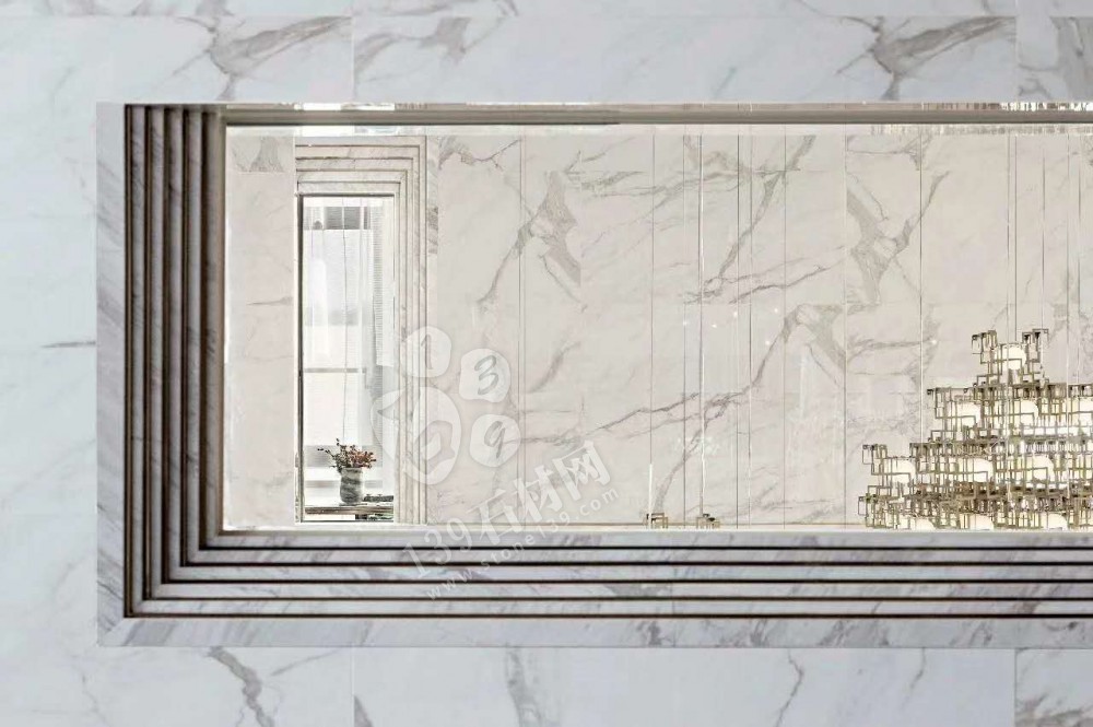 魚(yú)肚白大理石萬(wàn)科工程案例