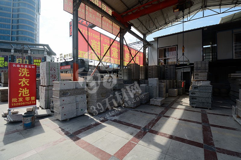 福建漳州洗衣池工廠樂晨石材批發花崗巖一體洗衣池