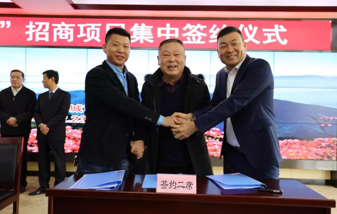 湖北麻城市舉行2019年“開門紅”招商引資項目集中簽約儀式,9家石材企業(yè)參加 2019麻城石材簽約動態(tài)