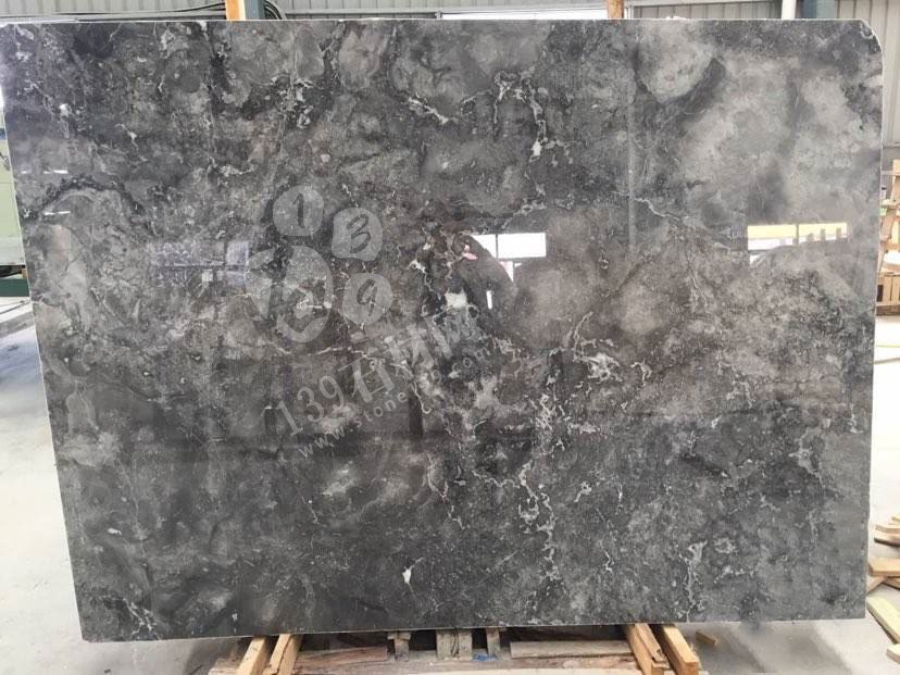 國產灰色大理石羅漫蒂克灰也叫美高媒灰