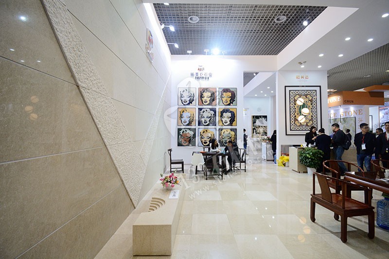 2019年廈門石材展展館現場