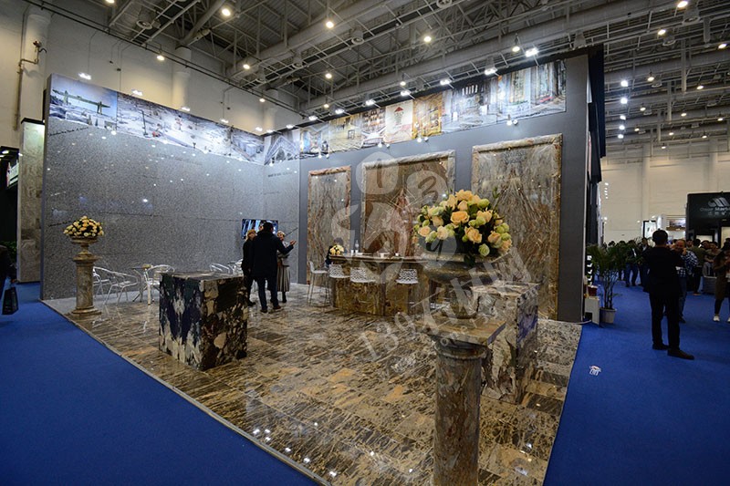 2019年廈門石材展展館現場