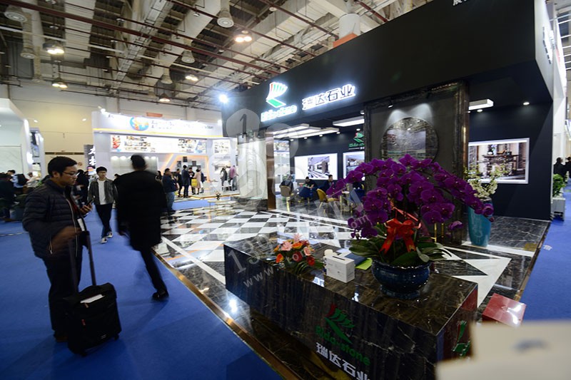 2019年廈門石材展展館現場