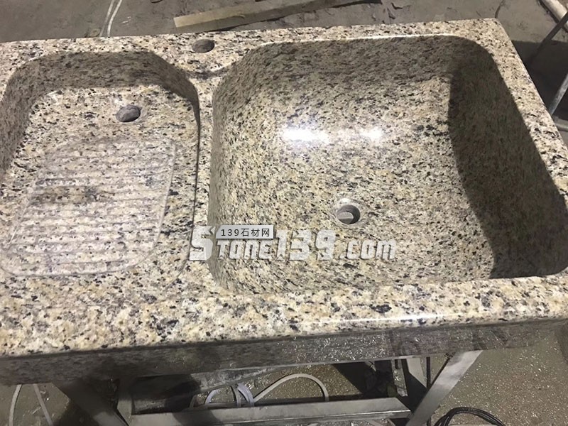 花崗巖(石材)一體洗衣池的尺寸標(biāo)準(zhǔn) 花崗巖一體洗衣池 原標(biāo)洗衣池