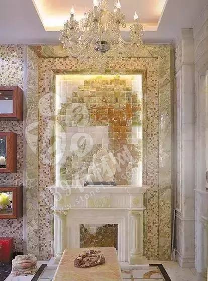 玉石豪宅內部裝飾 百億石材豪宅