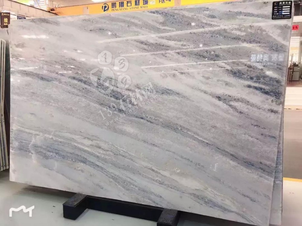 藍水晶奢石(夢幻藍、藍天白云)介紹