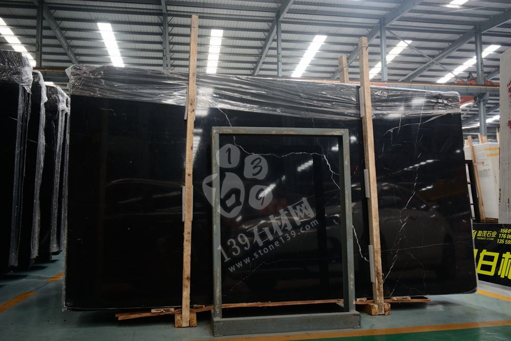 廣西黑白根大理石水頭大板現貨