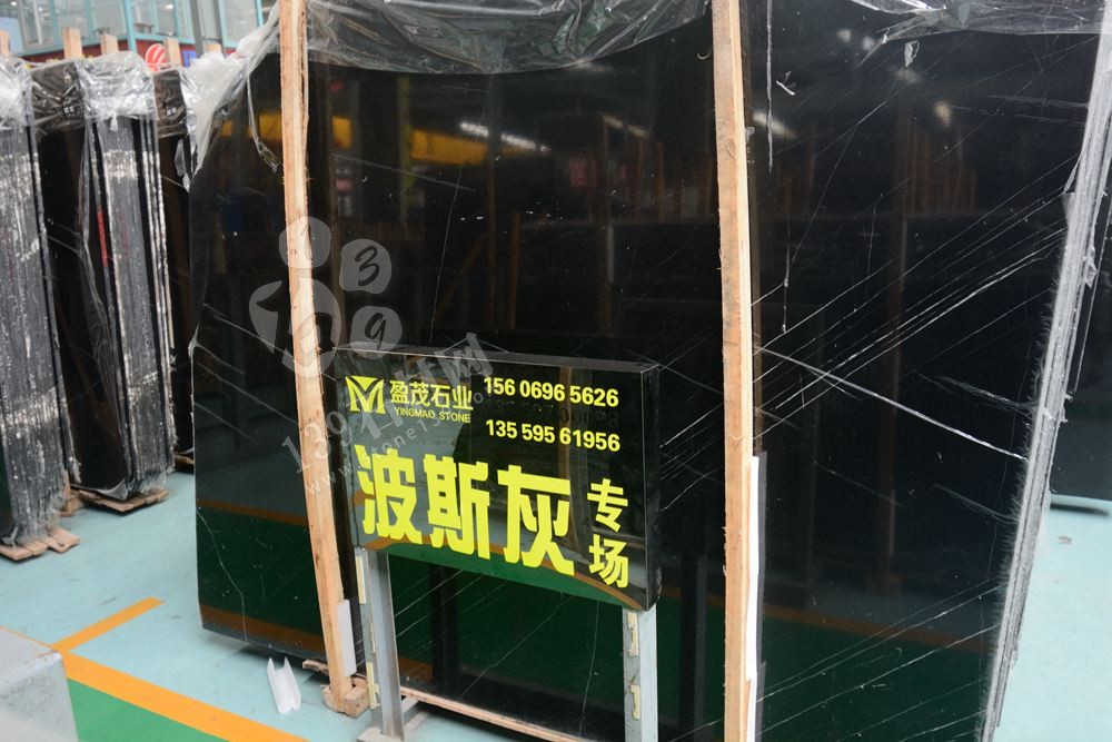 廣西黑白根大理石水頭大板現貨