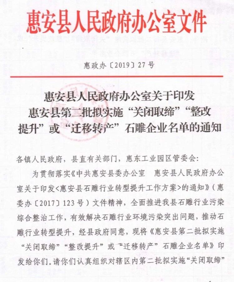 2019上半年,環(huán)保關(guān)停席卷各大石材產(chǎn)區(qū)!有錢都不一定能買到好料了!