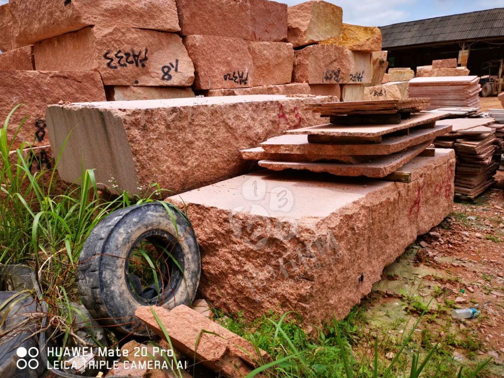 福建光澤紅花崗巖廠家廣元石業主營光澤紅,映山紅,代代紅,福壽紅