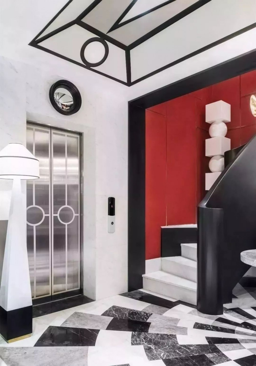 另類石材設(shè)計，大理石拼花還可以這樣設(shè)計著拼