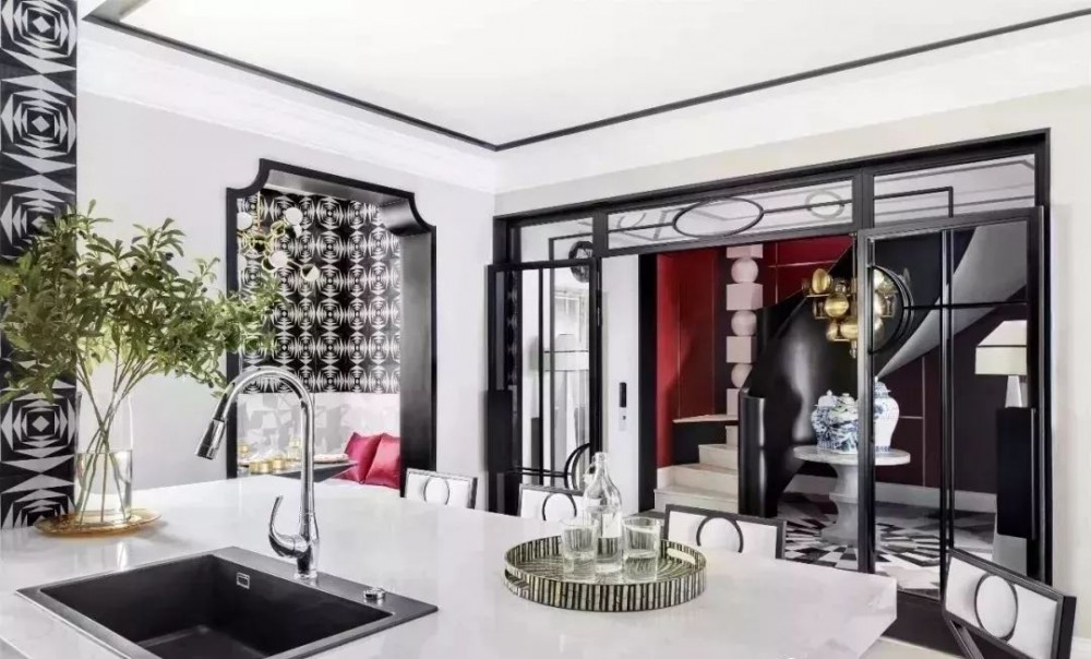 另類石材設(shè)計，大理石拼花還可以這樣設(shè)計著拼