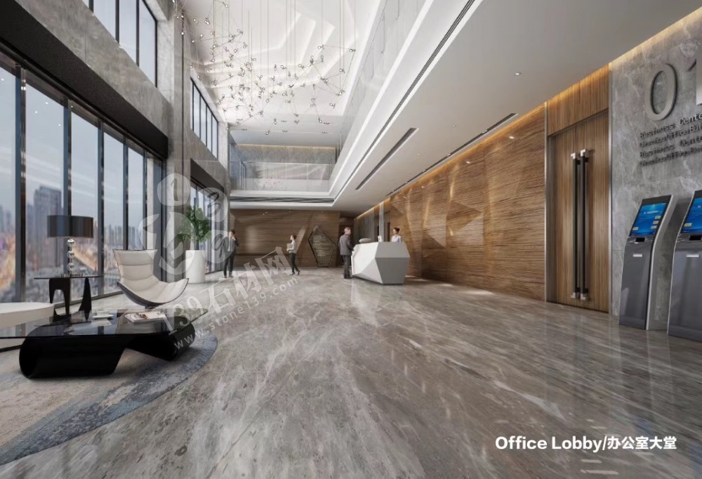 灰色大理石裝飾設(shè)計新貴-古斯頓灰經(jīng)典方案