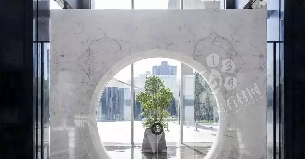 魚肚白大理石裝飾