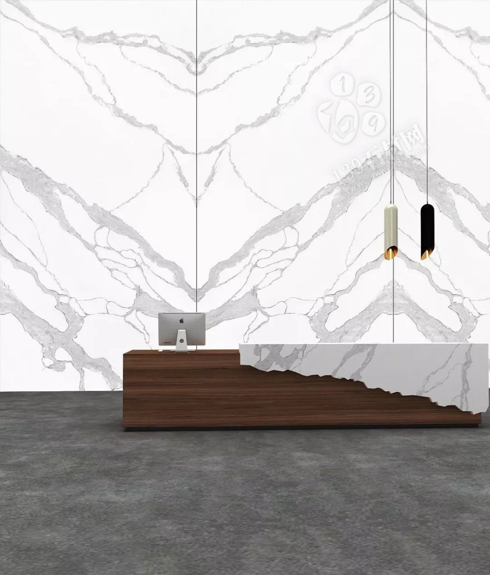 魚肚白大理石裝飾