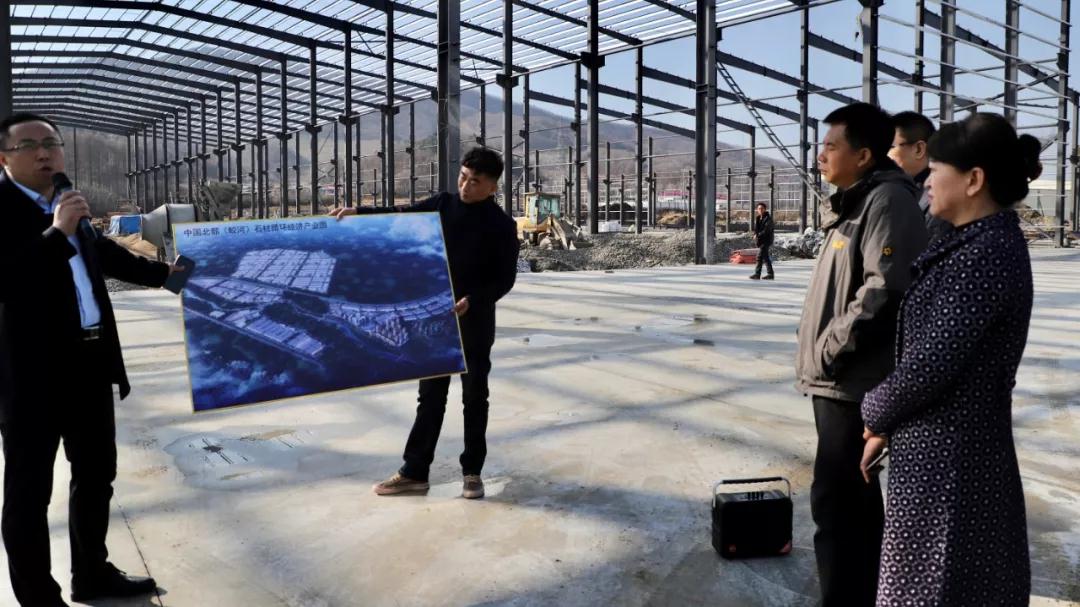 吉林蛟河市召開中國北部（蛟河）石材循環經濟產業園項目現場推進會