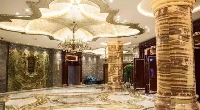 石材人來廈門都喜歡睡這個酒店,原因是為了看豪華的石材