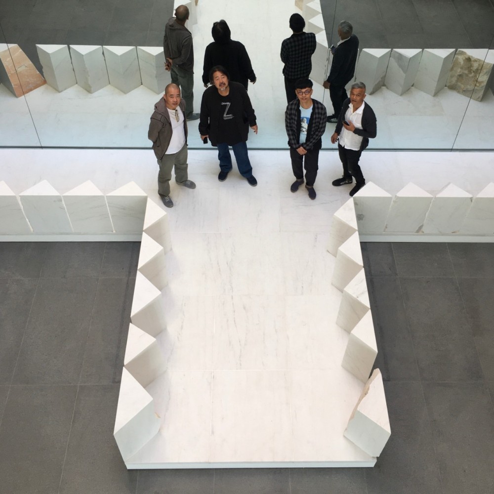 泉州惠安崇武半島鼎立藝術館 廢料石雕展品