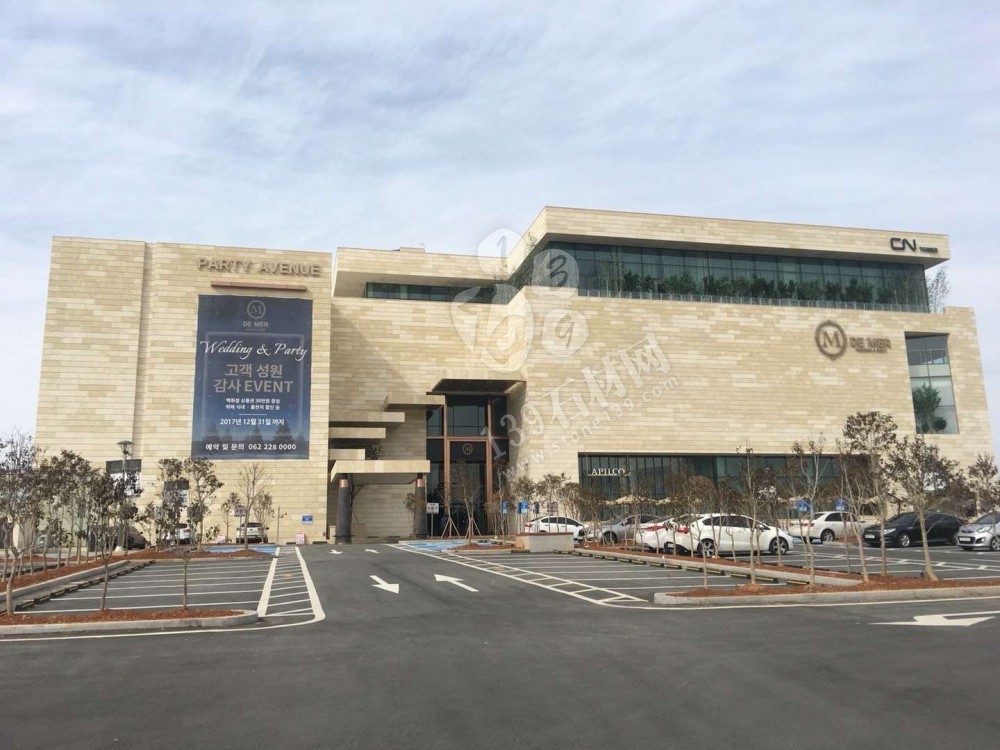 欣賞下水頭石材供貨到韓國的一些石材工地應用