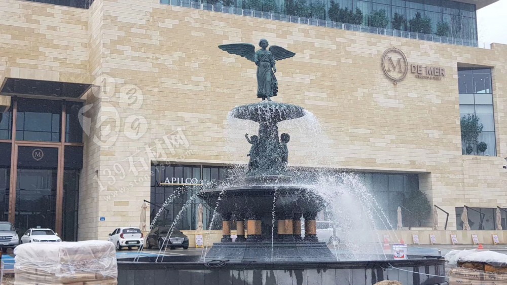 欣賞下水頭石材供貨到韓國的一些石材工地應用