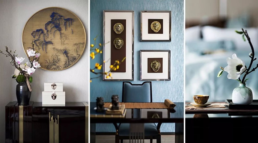 文人書香氣息濃厚的大理石背景墻裝飾風格