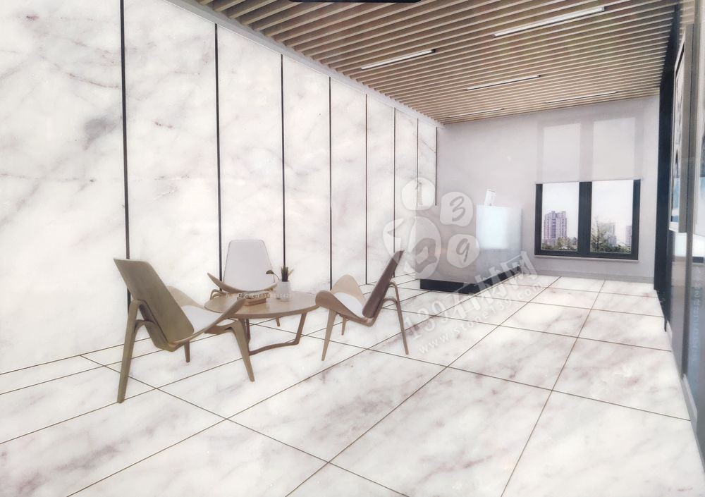 水頭新卡拉拉白(香雪白)大理石產品及部分應用案例欣賞