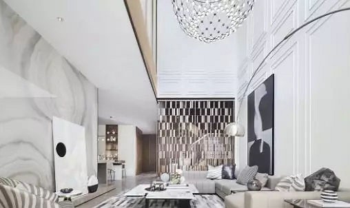 現(xiàn)代摩登大理石別墅 | 與時(shí)尚、經(jīng)典、華麗、摩登共鳴的對(duì)話