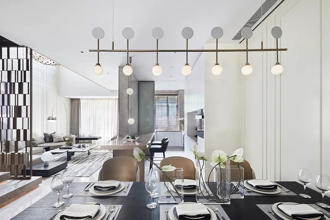 現(xiàn)代摩登大理石別墅 | 與時(shí)尚、經(jīng)典、華麗、摩登共鳴的對(duì)話