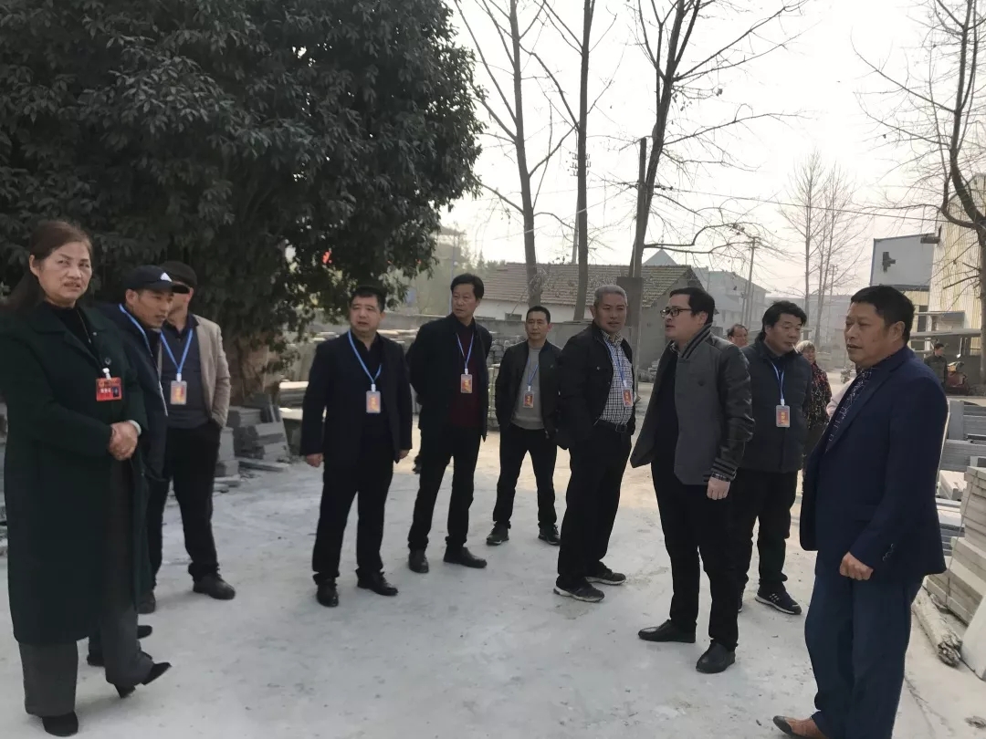 浙江桐廬縣鐘山鄉人大代表開展石材行業整治專項視察活動