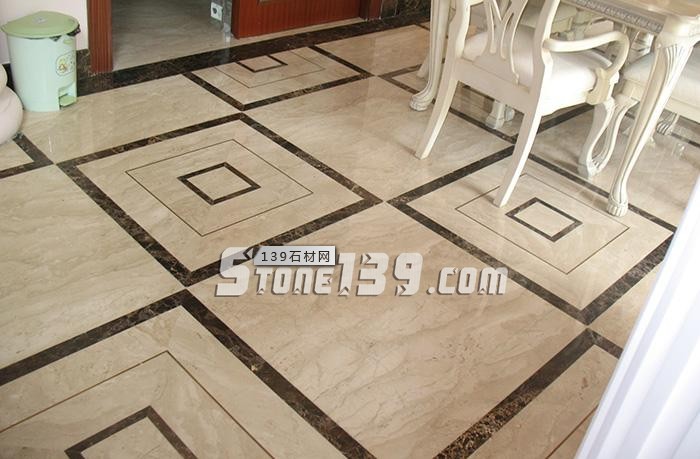 不同石材混合鋪貼,如何做研磨拋光?