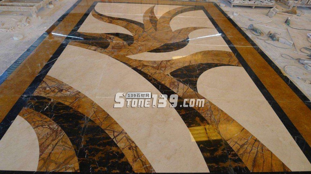 不同石材混合鋪貼,如何做研磨拋光?