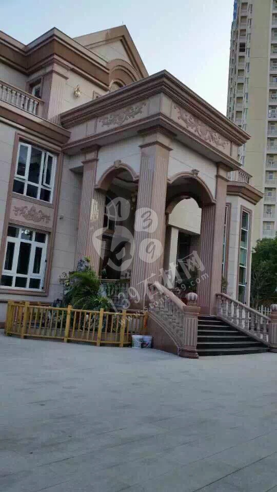 江西紅色花崗巖外墻別墅應用 彰顯尊貴就是要不一樣的紅（光澤紅映山紅）