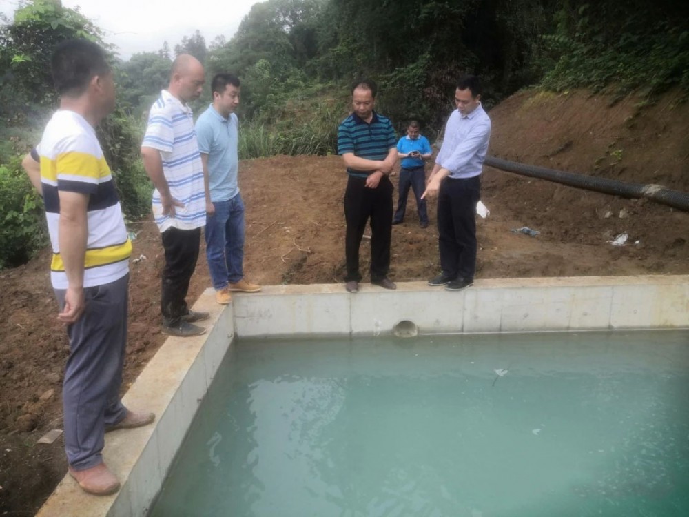 廣西鐘山縣人大副主任到花山鄉花崗巖礦山調研,附鐘山青(廣西芝麻黑)欣賞!