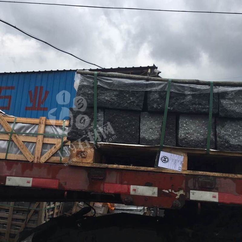 【鴻福興石業】新老礦G654#芝麻黑大量荒料成品供應
