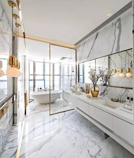 石材加銅條為什么會發綠?如何避免?