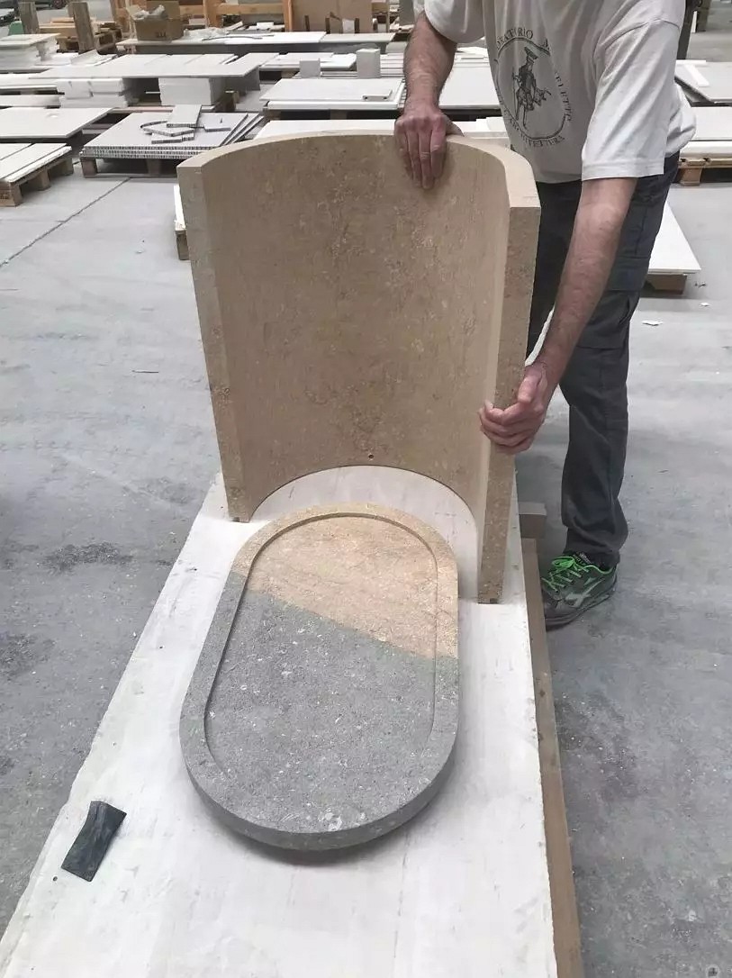 你說石材有色差是次品,那是你沒遇上好設計