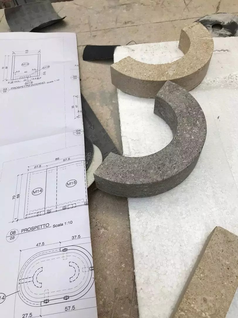 你說石材有色差是次品,那是你沒遇上好設計